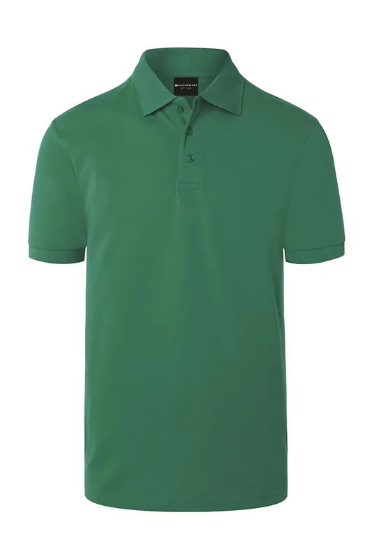 Heren Poloshirt - Basic Model - Bosgroen - L Seizoensaanbieding