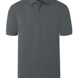 Heren Poloshirt - Basic Model - Antraciet - L Alleen Vandaag