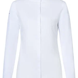 Dames Koksbuis Met Lange Mouwen Diamond Cut Avantgarde - Wit - 34 Beste Prijs