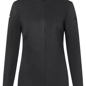 Dames Koksbuis Met Lange Mouwen Diamond Cut Avantgarde - Zwart - 34 Koop Online