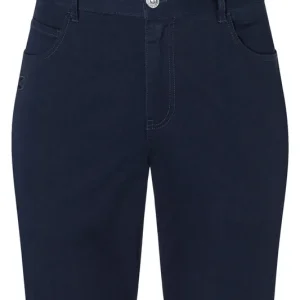Damesshorts Met 5 Zakken, Klassiek Stretchmateriaal - Nachtblauw - 34 Must-Have