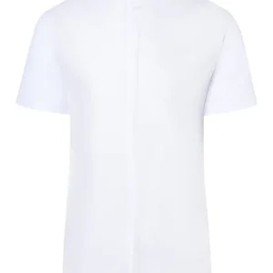 Lage Kosten Koksbuis Met Korte Mouwen Voor Heren, Diamond Cut Avantgarde - Wit - 44