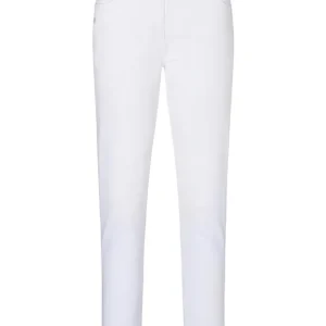 Bestseller Klassieke Stretch Herenbroek Met 5 Zakken - Wit - 44