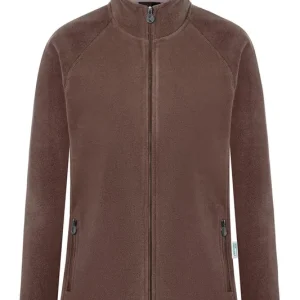 Dames Fleece Werkjas/Warmer, Gemaakt Van Duurzaam Materiaal - Lichtbruin - L Beperkte Voorraad