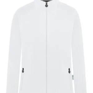 Dames Fleece Werkjas/Warmer, Gemaakt Van Duurzaam Materiaal - Wit - L Lage Kosten