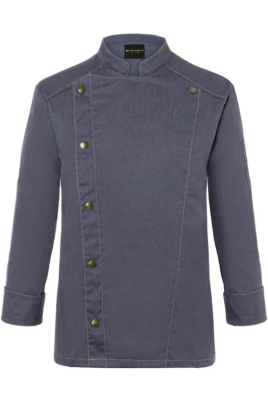 Koop Online Koksbuis In Jeansstijl - Vintage Zwart - 46