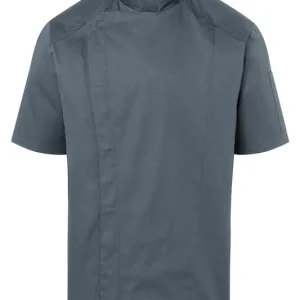 Koksbuis Met Korte Mouwen, Moderne Look - Antraciet - 46 Betaalbaar