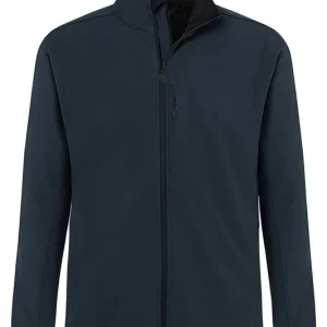 Laatste Versie Klassieke Softshelljas Voor Heren - Marineblauw - L