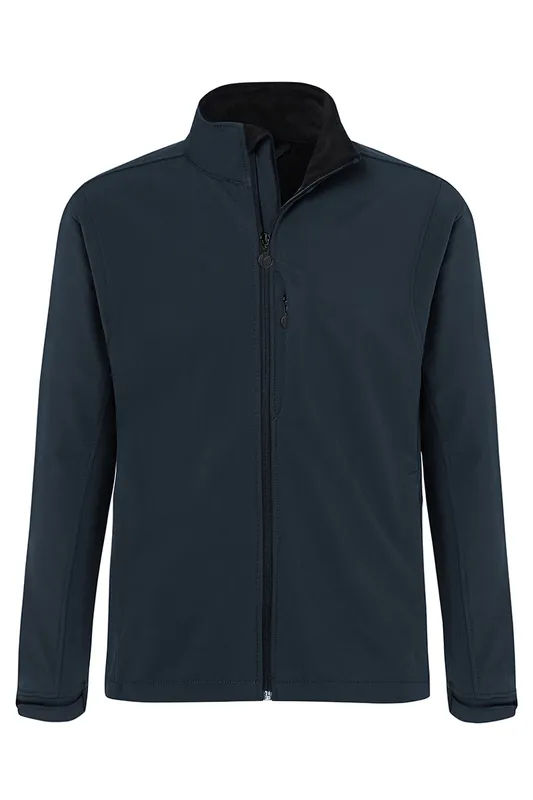 Laatste Versie Klassieke Softshelljas Voor Heren - Marineblauw - L