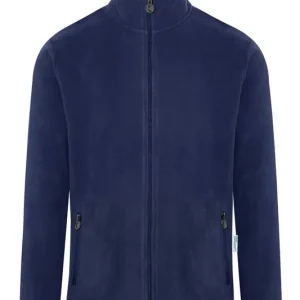 Fleece Werkjack Voor Heren, Gemaakt Van Duurzaam Materiaal - Marineblauw - L Betrouwbaar