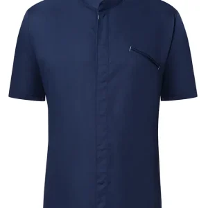 Shop Nu Koksbuis Met Korte Mouwen Modern-Touch - Marineblauw - 46
