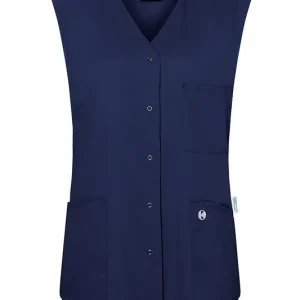 Tijdelijk Beschikbaar Mouwloze Damestuniek Essential, Gemaakt Van Duurzaam Materiaal - Marineblauw - 34
