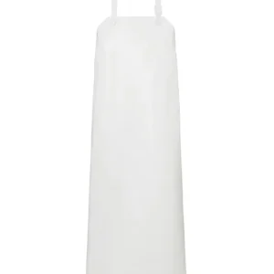 Flitsaanbieding Waterdichte Pu-Schort Met Slabbetje, Zweden - Wit