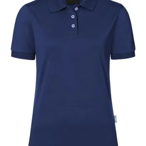 Goedkoop Damespolo Met Moderne Uitstraling, Gemaakt Van Duurzaam Materiaal - Marineblauw - L