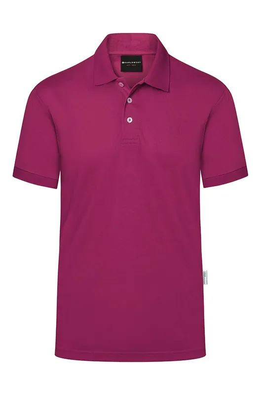 Polohemd Voor Heren Met Moderne Uitstraling, Gemaakt Van Duurzaam Materiaal - Fuchsia - L Lage Prijs