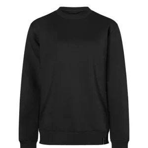 Damessweatshirt In Werkstijl, Gemaakt Van Duurzaam Materiaal - Zwart - L Laatste Kans