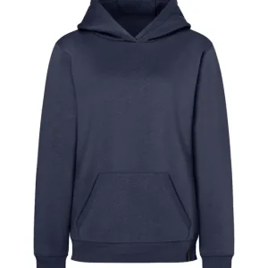 Seizoensaanbieding Dames Workwear Sweater Hoodie Soft-Face, Gemaakt Van Duurzaam Materiaal - Marineblauw - L