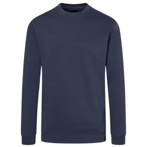Nu Kopen Herensweatshirt In Werkstijl, Gemaakt Van Duurzaam Materiaal - Marineblauw - L