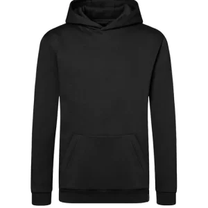 Heren Workwear Sweat Hoodie Soft-Face, Gemaakt Van Duurzaam Materiaal - Zwart - L Nieuw