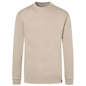Herensweatshirt In Werkstijl, Gemaakt Van Duurzaam Materiaal - Zandkleur - L Speciale Aanbieding