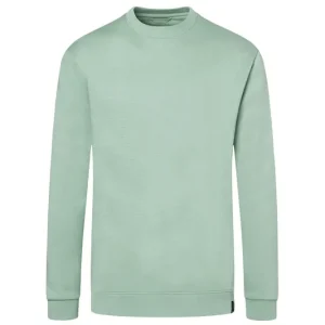 Nu Kopen Herensweatshirt In Werkstijl, Gemaakt Van Duurzaam Materiaal - Pistachegroen - L