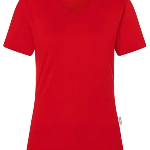 Dames T-Shirt In Casual Stijl, Gemaakt Van Duurzaam Materiaal - Rood - L Tijdelijk Beschikbaar