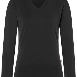 Damesoverhemd Met Lange Mouwen, Casual Stijl - Zwart - L Favoriet