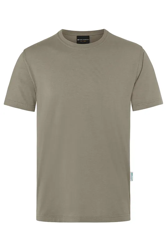 T-Shirt Voor Heren, Casual Model, Gemaakt Van Duurzaam Materiaal - Saliegroen - L Alleen Vandaag