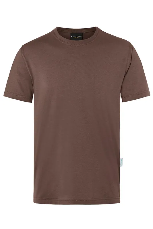 T-Shirt Voor Heren, Casual Model, Gemaakt Van Duurzaam Materiaal - Lichtbruin - L Koopje