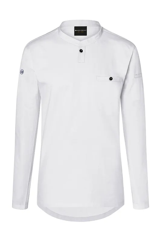 Weekendaanbieding Performance Werkshirt Met Lange Mouwen - Wit - L