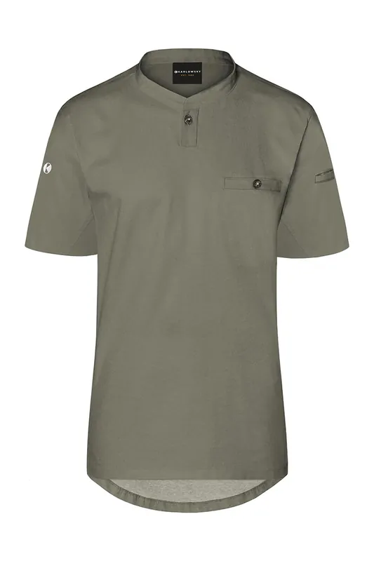 Snelle Levering Werkshirt Met Korte Mouwen Performance - Saliegroen - L