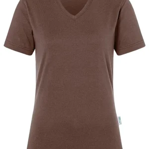 Dames T-Shirt In Casual Stijl, Gemaakt Van Duurzaam Materiaal - Lichtbruin - L Weekendaanbieding