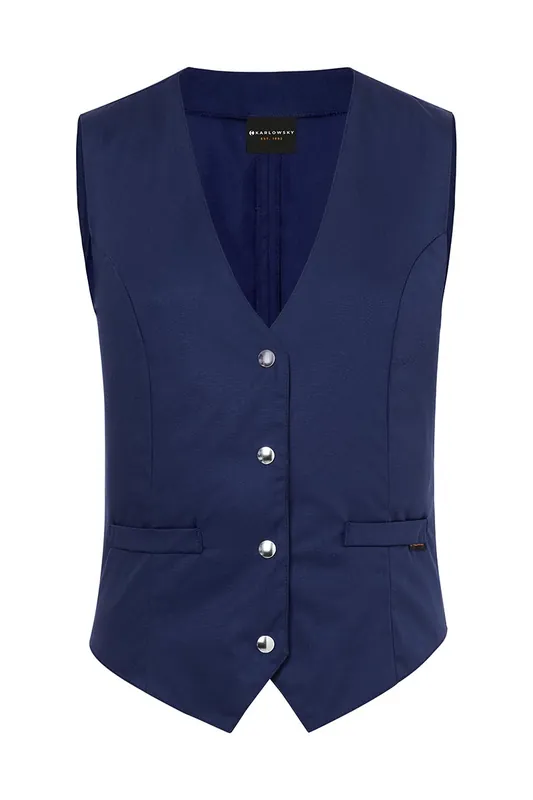 Damesvest Lena - Marineblauw - 34 Goedkoop