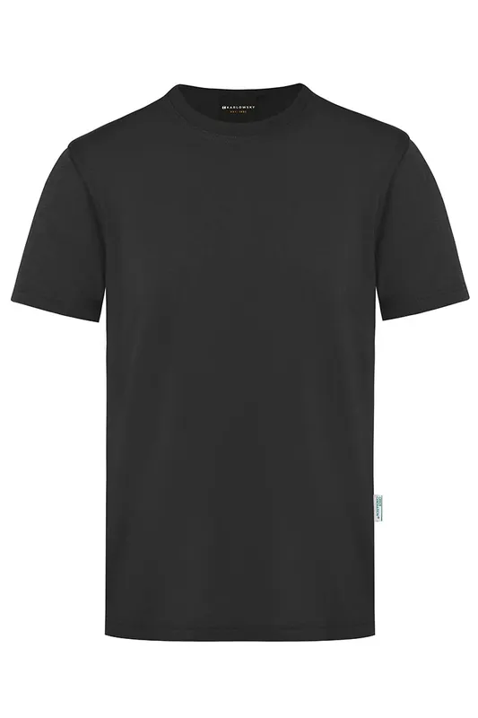 T-Shirt Voor Heren, Casual Model, Gemaakt Van Duurzaam Materiaal - Zwart - L Koopje