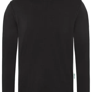 Herenoverhemd Met Lange Mouwen, Casual-Stijl, Gemaakt Van Duurzaam Materiaal - Zwart - L Snelle Levering