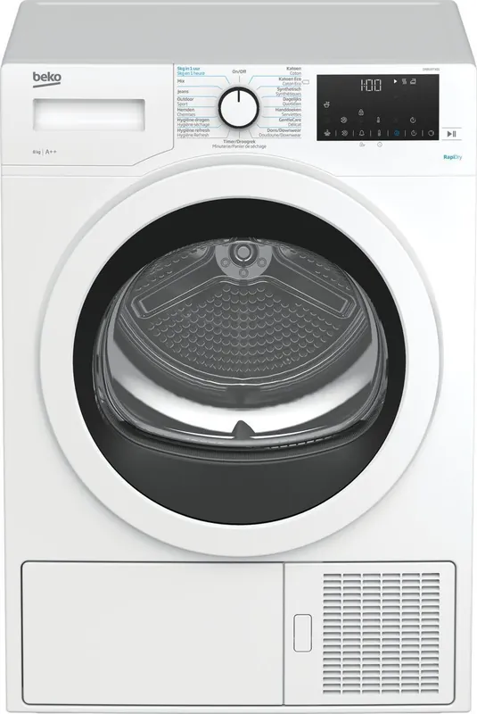 Laatste Versie BEKO DR8533TX01 wasdroger