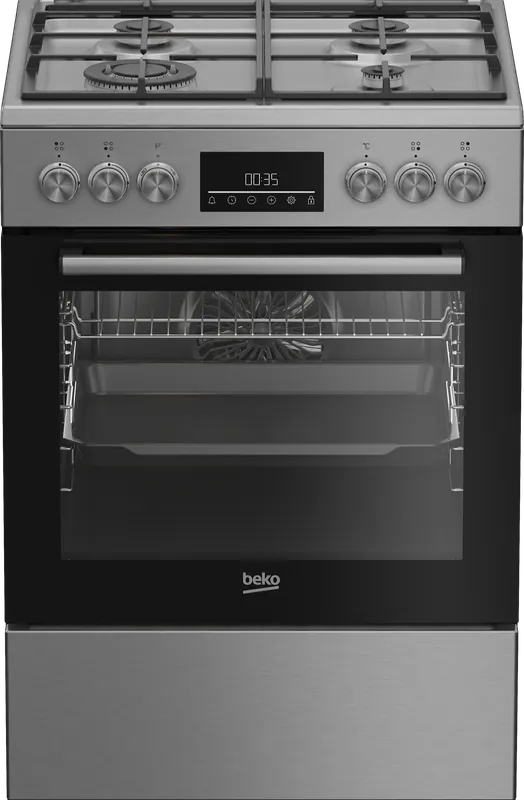 Beko FBE6133XSNL fornuis Premium