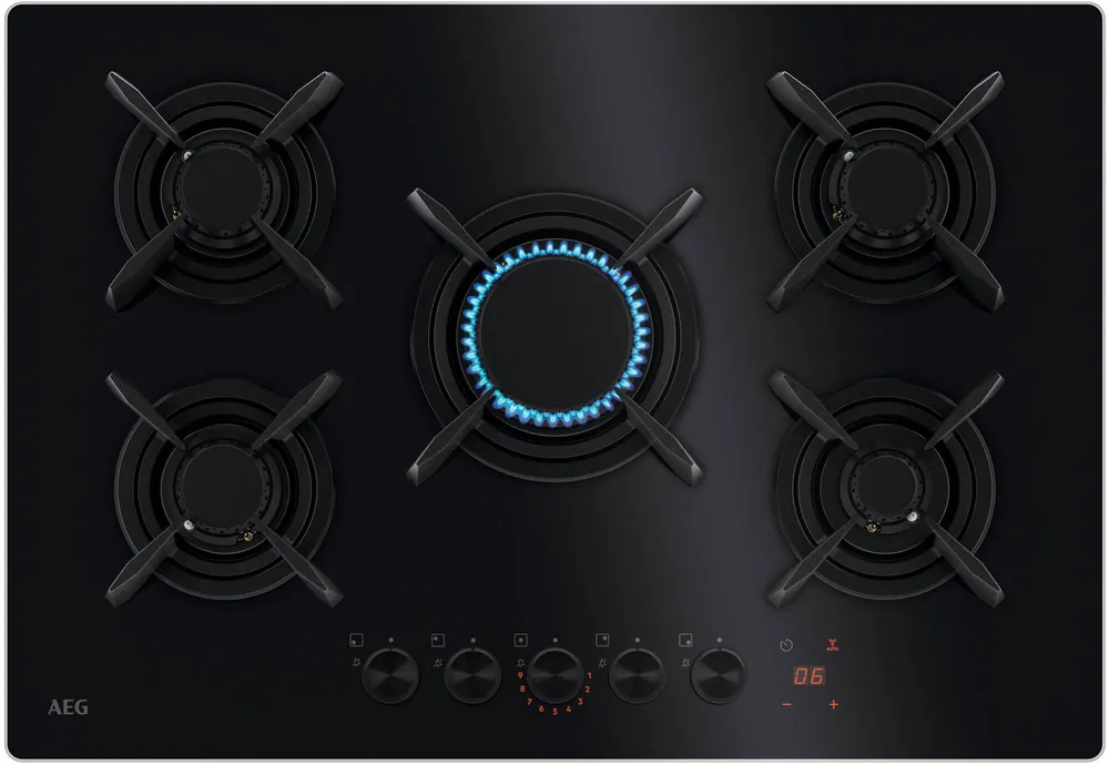 Hete Deal AEG HKB75453NB kookplaat
