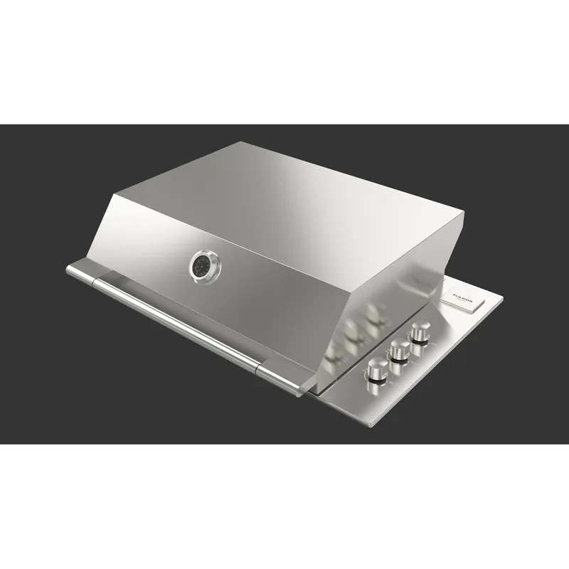 Koop Vandaag Fulgor Milano FOBQHL800X barbecue