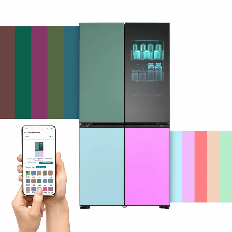 LG GMV960NNME koelkast Laatste Versie