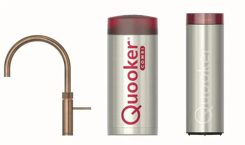Aanbieding Quooker 22+FRPTNCUBE kokendwaterkraan