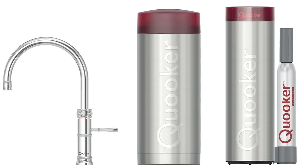 Quooker 22CFRCHRCUBE kokendwaterkraan Fabrieksprijs
