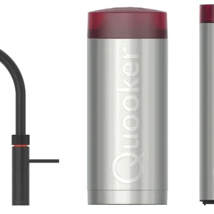 Superprijs Quooker 22FRBLKCUBE kokendwaterkraan