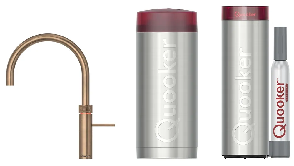 Direct Beschikbaar Quooker 22FRPTNCUBE kokendwaterkraan