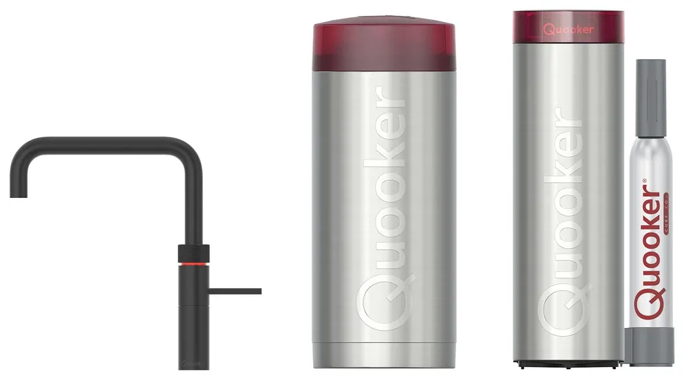 Dagaanbieding Quooker 22FSBLKCUBE kokendwaterkraan