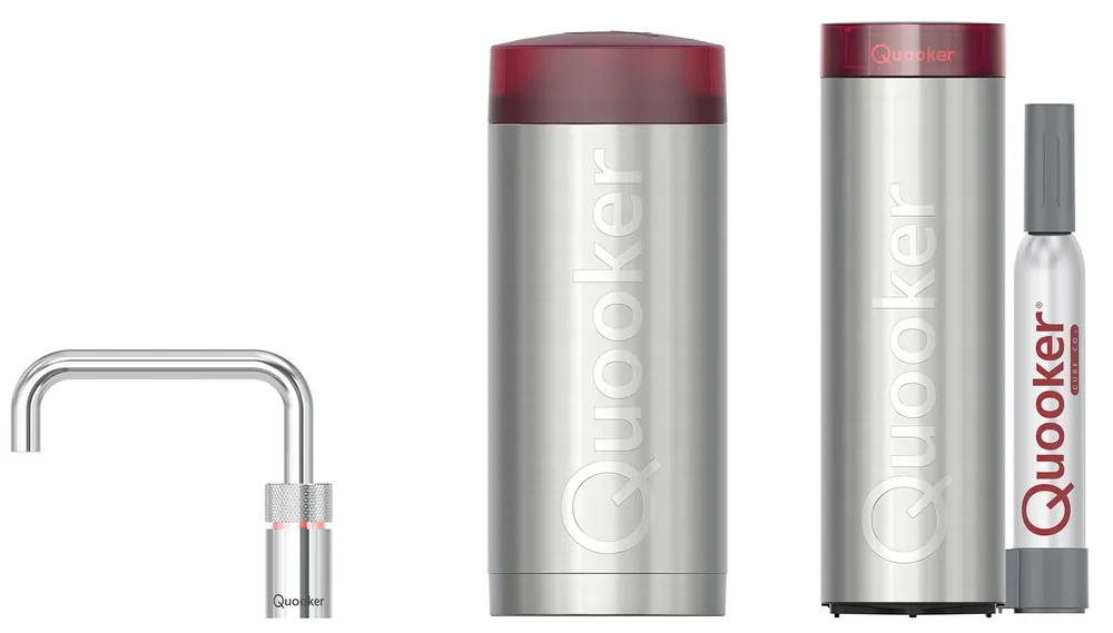 Weekendaanbieding Quooker 22NSCHRCUBE kokendwaterkraan