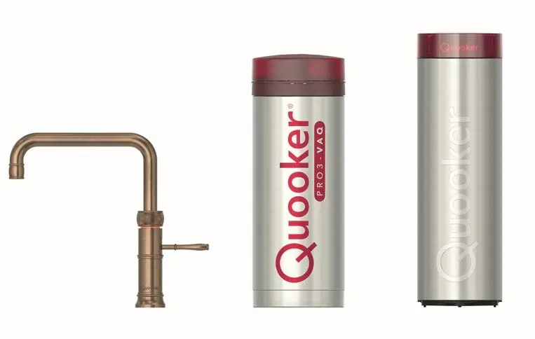 Korting Quooker 3CFSPTNCUBE kokendwaterkraan