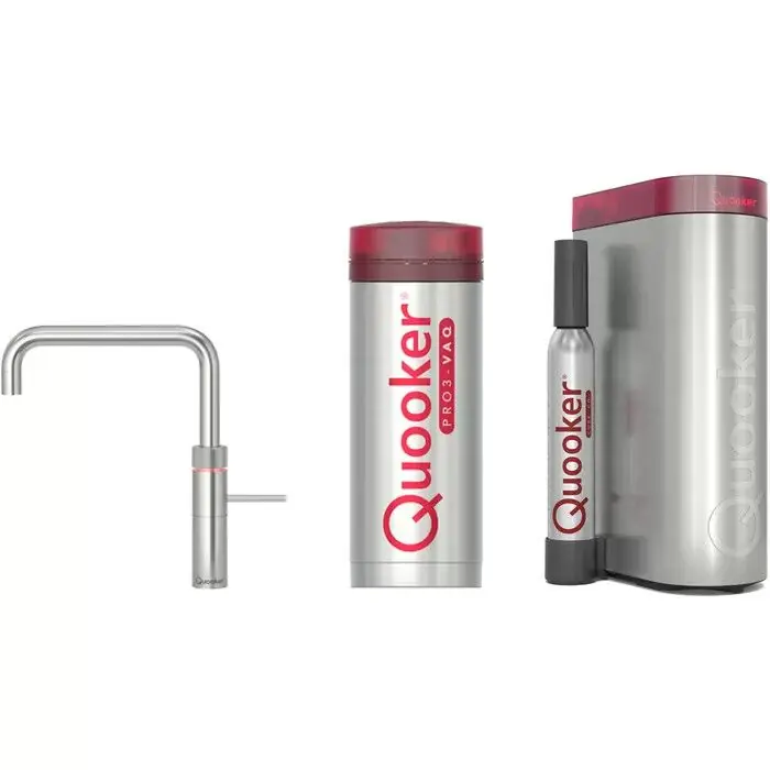Snelle Levering Quooker 3FSRVSCUBE kokendwaterkraan