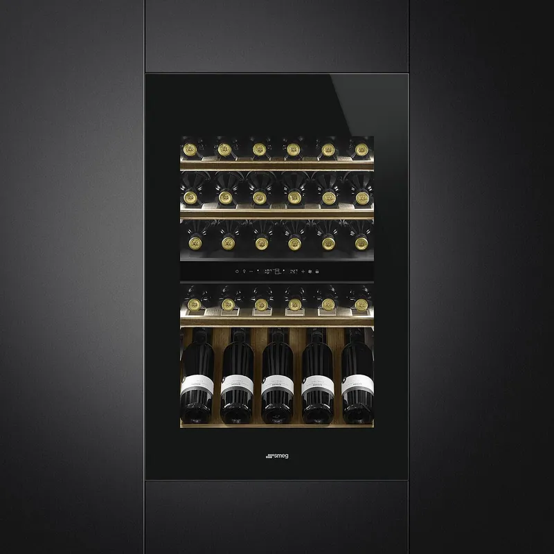 Lage Kosten Smeg CVI040BE wijnkast