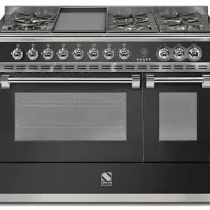 Hete Deal Steel A12FF6TAN fornuis